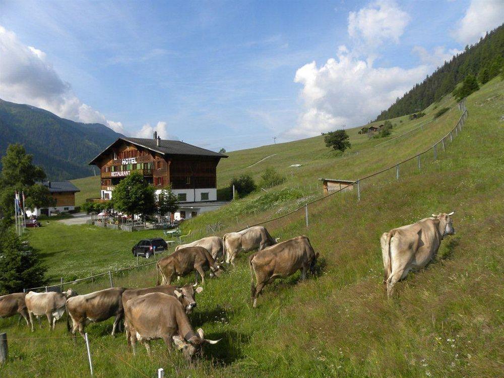 Hotel Restaurant Walliser Sonne Reckingen Exterior foto